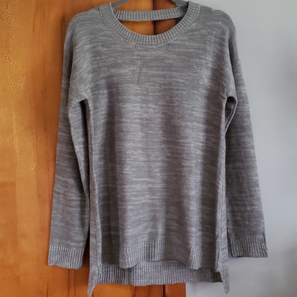 Love By Design Sweaters - Love By Design Marled Gray Sweater